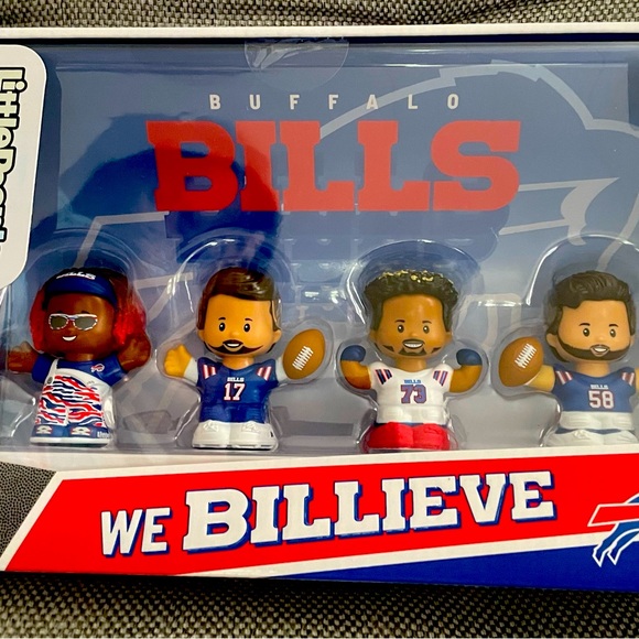 Buffalo Bills “We Billieve”fisher price little people 2024 - Picture 1 of 4